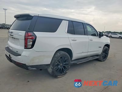 Trzecie zdjęcie samochodu z tyłu: 2021 CHEVROLET TAHOE K1500 LT VIN:1GNSKNKDXMR406621 - miniatura
