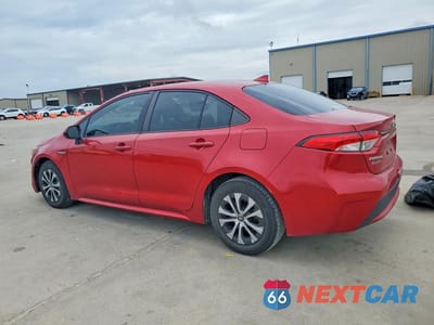 Drugie zdjęcie samochodu z przodu: 2021 TOYOTA COROLLA LE VIN:JTDEAMDE5MJ012239 - miniatura