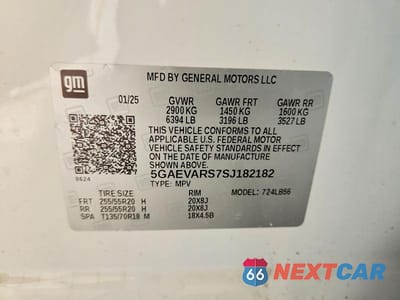 Zdjęcie 12 z 12 samochodu: 2025 BUICK ENCLAVE PREFERRED VIN:5GAEVARS7SJ182182 - miniatura