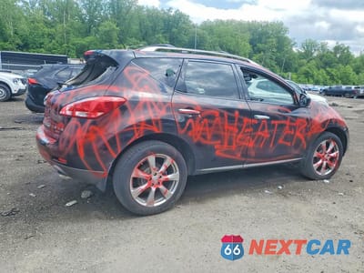 Trzecie zdjęcie samochodu z tyłu: 2012 NISSAN MURANO S VIN:JN8AZ1MW1CW234104 - miniatura