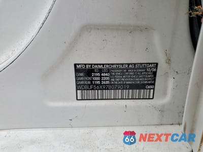 Zdjęcie 12 z 12 samochodu: 2007 MERCEDES-BENZ E 350 VIN:WDBUF56X97B079019 - miniatura
