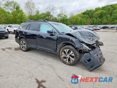 Czwarte zdjęcie samochodu z boku: 2021 SUBARU OUTBACK LIMITED VIN:4S4BTAMC5M3207283 - miniatura