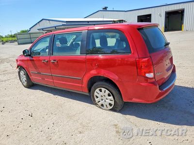 Drugie zdjęcie samochodu z przodu: 2014 DODGE GRAND CARAVAN SE VIN:2C4RDGBG0ER452588 - miniatura