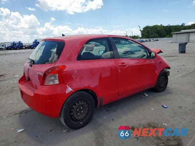 Trzecie zdjęcie samochodu z tyłu: 2007 TOYOTA YARIS BASE VIN:JTDJT923975055650 - miniatura