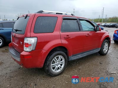 Trzecie zdjęcie samochodu z tyłu: 2010 MERCURY MARINER PREMIER VIN:4M2CN9H76AKJ29123 - miniatura