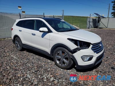 Czwarte zdjęcie samochodu z boku: 2015 HYUNDAI SANTA FE LIMITED VIN:KM8SRDHF9FU115658 - miniatura