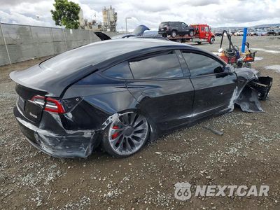 Trzecie zdjęcie samochodu z tyłu: 2021 TESLA MODEL 3 VIN:5YJ3E1EC6MF936221 - miniatura