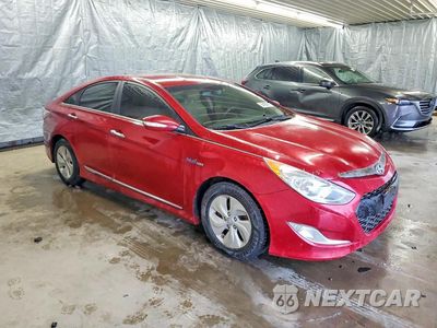 Czwarte zdjęcie samochodu z boku: 2013 HYUNDAI SONATA HYBRID VIN:KMHEC4A45DA082552 - miniatura
