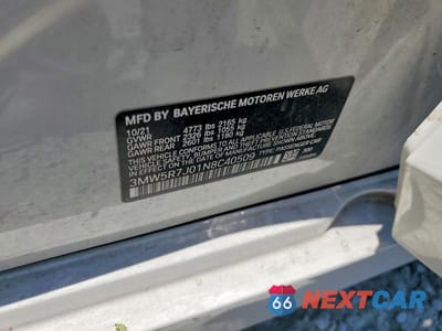 Zdjęcie 12 z 12 samochodu: 2022 BMW 330XI VIN:3MW5R7J01N8C40509 - miniatura