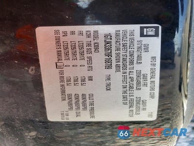 Zdjęcie 13 z 13 samochodu: 2008 GMC SIERRA K3500 VIN:1GTJK33678F168789 - miniatura
