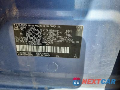 Zdjęcie 13 z 13 samochodu: 2010 TOYOTA RAV4 BASE VIN:2T3ZF4DV5AW035889 - miniatura