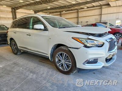 Czwarte zdjęcie samochodu z boku: 2019 INFINITI QX60 LUXE VIN:5N1DL0MM4KC509186 - miniatura