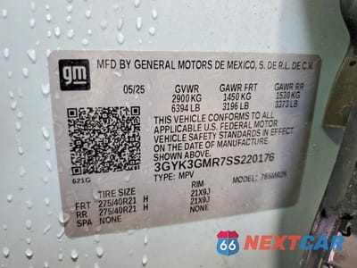 Zdjęcie 14 z 14 samochodu: 2025 CADILLAC OPTIQ SPORT VIN:3GYK3GMR7SS220176 - miniatura
