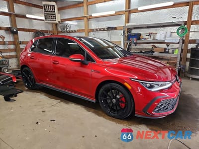 Czwarte zdjęcie samochodu z boku: 2022 VOLKSWAGEN GTI SE VIN:WVW387CDXNW119238 - miniatura