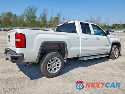 Trzecie zdjęcie samochodu z tyłu: 2019 GMC SIERRA LIMITED K1500 SLE VIN:2GTV2MEC3K1243920 - miniatura