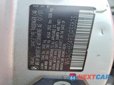 Zdjęcie 12 z 12 samochodu: 2001 BMW 740 IL VIN:WBAGH83491DP33823 - miniatura
