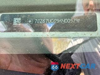 Piąte zdjęcie samochodu w środku: 2019 GMC SAVANA CUT - BOX TRUCK VIN:7GZ67UCG5KN005791 - miniatura
