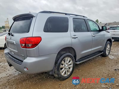 Trzecie zdjęcie samochodu z tyłu: 2011 TOYOTA SEQUOIA PLATINUM VIN:5TDDW5G16BS054690 - miniatura