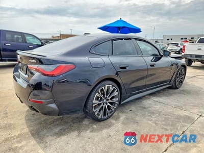 Trzecie zdjęcie samochodu z tyłu: 2023 BMW 430XI GRAN COUPE VIN:WBA73AV0XPFN55868 - miniatura