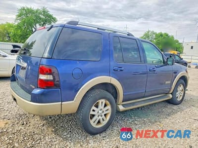 Trzecie zdjęcie samochodu z tyłu: 2007 FORD EXPLORER EDDIE BAUER VIN:1FMEU74E97UA54985 - miniatura