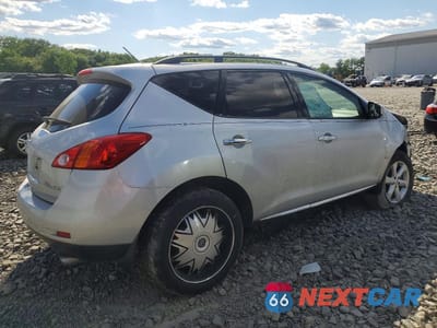 Trzecie zdjęcie samochodu z tyłu: 2009 NISSAN MURANO S VIN:JN8AZ18W79W129196 - miniatura