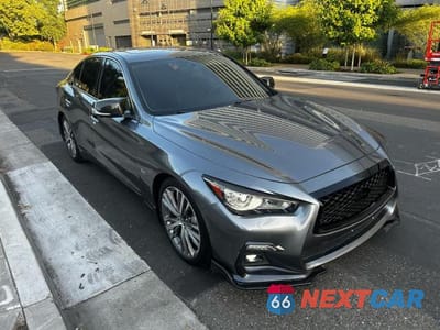 2018 INFINITI Q50 3.0T SPORT JN1EV7AP7JM362593 - główne zdjęcie licytacji z USA - miniatura