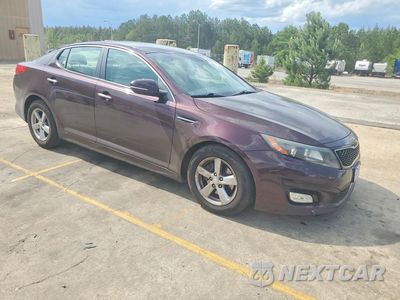 Czwarte zdjęcie samochodu z boku: 2014 KIA OPTIMA LX VIN:5XXGM4A72EG298725 - miniatura