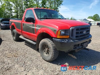 Czwarte zdjęcie samochodu z boku: 2001 FORD F250 SUPER DUTY VIN:1FTNF21L91ED11536 - miniatura