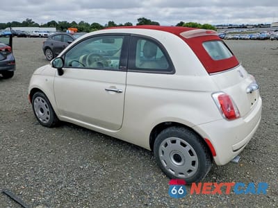 Drugie zdjęcie samochodu z przodu: 2012 FIAT 500 POP VIN:3C3CFFDR1CT287156 - miniatura