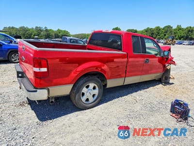 Trzecie zdjęcie samochodu z tyłu: 2004 FORD F150 VIN:1FTPX12554NC58743 - miniatura