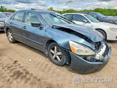 Czwarte zdjęcie samochodu z boku: 2004 HONDA ACCORD EX VIN:JHMCM56864C013821 - miniatura