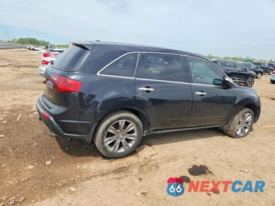 Trzecie zdjęcie samochodu z tyłu: 2013 ACURA MDX ADVANCE VIN:2HNYD2H63DH501276 - miniatura