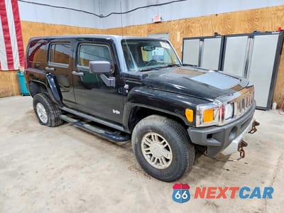 Czwarte zdjęcie samochodu z boku: 2009 HUMMER H3 VIN:5GTEN13E898126098 - miniatura
