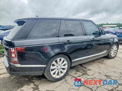 Trzecie zdjęcie samochodu z tyłu: 2016 LAND ROVER RANGE ROVER HSE VIN:SALGS2VFXGA272117 - miniatura