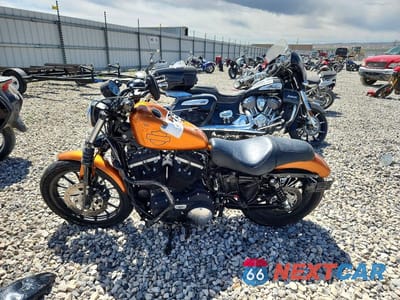 Trzecie zdjęcie samochodu z tyłu: 2014 HARLEY-DAVIDSON XL883 IRON 883 VIN:1HD4LE210EC449954 - miniatura