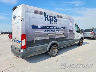 Trzecie zdjęcie samochodu z tyłu: 2018 FORD TRANSIT T-350 HD VIN:1FTBF4XV0JKB05241 - miniatura