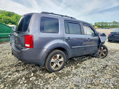 Trzecie zdjęcie samochodu z tyłu: 2014 HONDA PILOT EXLN VIN:5FNYF4H71EB045306 - miniatura