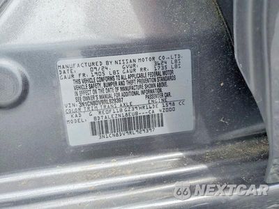 Zdjęcie 12 z 12 samochodu: 2024 NISSAN VERSA S VIN:3N1CN8DV9RL929397 - miniatura
