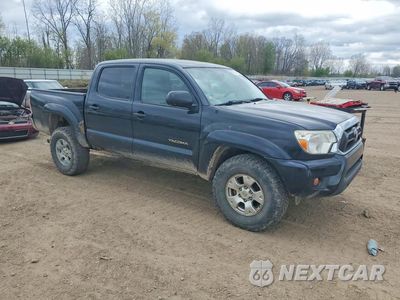 Czwarte zdjęcie samochodu z boku: 2013 TOYOTA TACOMA DOUBLE CAB VIN:3TMLU4EN1DM131759 - miniatura