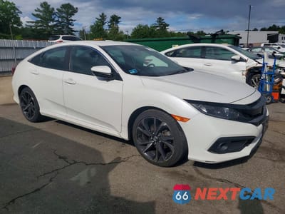 Czwarte zdjęcie samochodu z boku: 2021 HONDA CIVIC SPORT VIN:2HGFC2F89MH541481 - miniatura