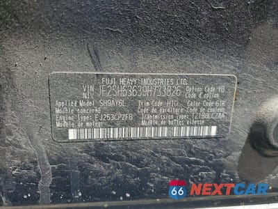Zdjęcie 13 z 13 samochodu: 2009 SUBARU FORESTER 2.5X PREMIUM VIN:JF2SH63639H733826 - miniatura
