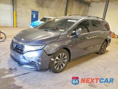 2022 HONDA ODYSSEY EXL 5FNRL6H71NB031866 - główne zdjęcie licytacji z USA - miniatura
