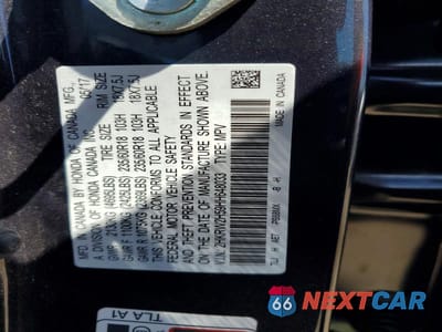 Zdjęcie 13 z 13 samochodu: 2017 HONDA CR-V EX VIN:2HKRW2H59HH648033 - miniatura