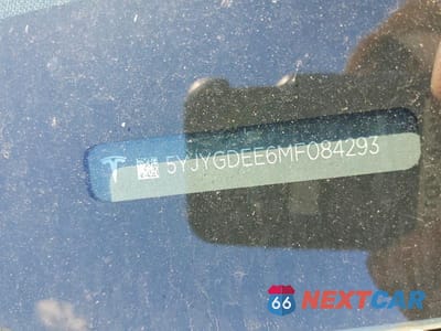 Zdjęcie 12 z 12 samochodu: 2021 TESLA MODEL Y VIN:5YJYGDEE6MF084293 - miniatura