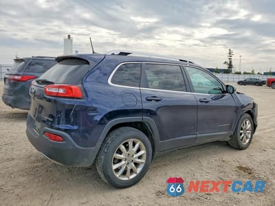 Trzecie zdjęcie samochodu z tyłu: 2016 JEEP CHEROKEE LIMITED VIN:1C4PJMDB6GW235010 - miniatura