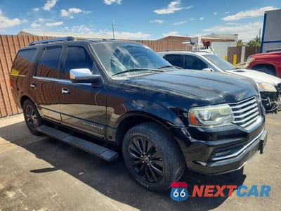 Czwarte zdjęcie samochodu z boku: 2016 LINCOLN NAVIGATOR SELECT VIN:5LMJJ2HT3GEL09429 - miniatura
