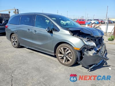 Czwarte zdjęcie samochodu z boku: 2019 HONDA ODYSSEY ELITE VIN:5FNRL6H91KB073712 - miniatura