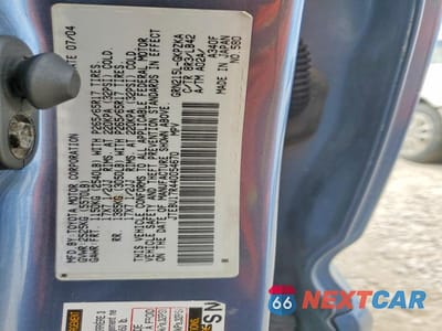 Zdjęcie 12 z 12 samochodu: 2004 TOYOTA 4RUNNER LIMITED VIN:JTEBU17R440054670 - miniatura