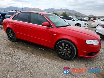 Czwarte zdjęcie samochodu z boku: 2008 AUDI A4 2.0T QUATTRO VIN:WAUDF78E88A064945 - miniatura