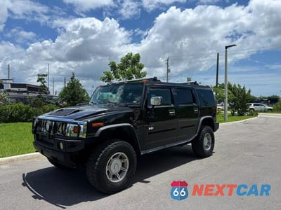 Drugie zdjęcie samochodu z przodu: 2003 HUMMER H2 VIN:5GRGN23U03H119486 - miniatura